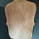 Vintage mirror gilded wood and stucco, Louis XV shell style