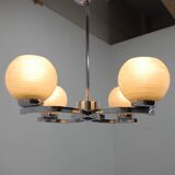 Mid-Century Chandelier by Napako, 1950s, Restored