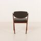 Kai Kristiansen rosewood chair  #42 in aniline leather, 1960s