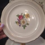 Set of 11 Ceranor St Amand Semi Vitrified Sapho plates