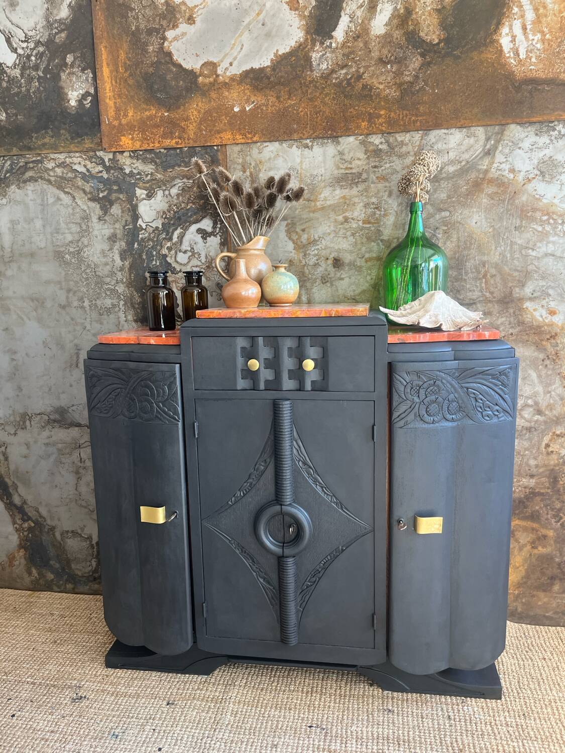 Buffet asymétrique art déco