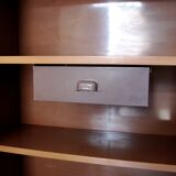 Old kitchen metal cabinet