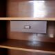 Old kitchen metal cabinet