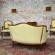 Sofa in natural wood style Louis XV XIX th century
