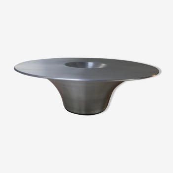 Coffee table "Alien" in stainless steel and aluminum -Yasuhiro Shito for Cattelan