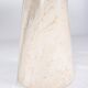 Pedestal dining table in travertine, Stone International, Italy, 1970s