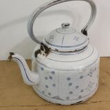 Antique enamelled kettle - Vintage kettle