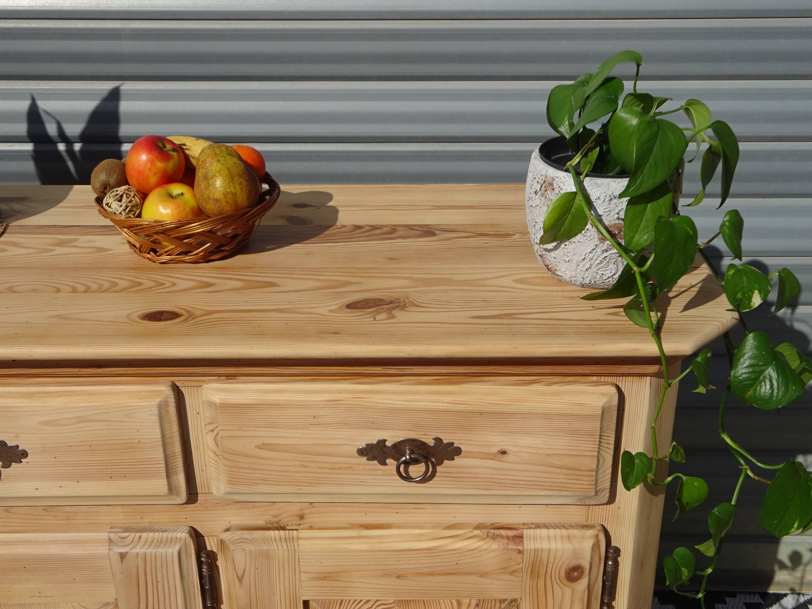 natural pine enfilade