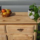 natural pine enfilade