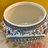 Gien earthenware vases