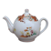 Old teapot Sarreguemines 19th Chinoiserie