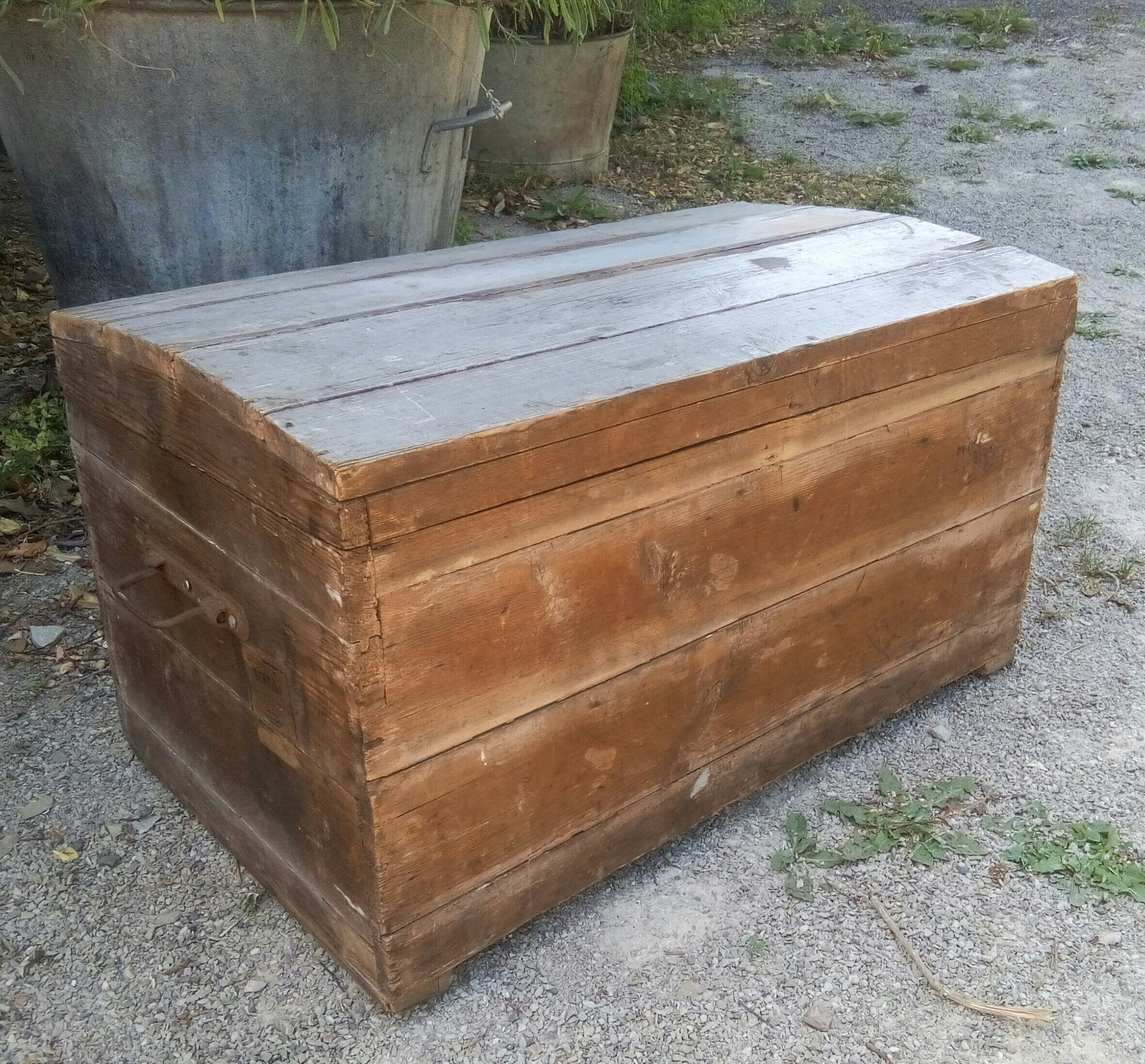 Wooden trunk