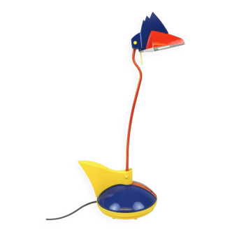 Rare postmodern 80s memphis age desk lamp
