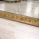 Golden Wood Wall Mirror