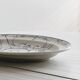 Vintage blue and white ceramic oval dish