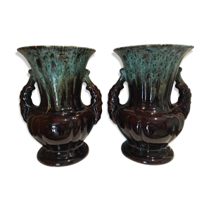 Paire de vases vintage