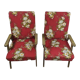 Paires de fauteuils rétros