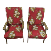 Paires de fauteuils rétros
