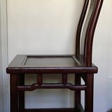 Chinese style desk with optional chair footrest
