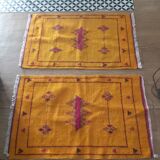 Pair of Moroccan kilims