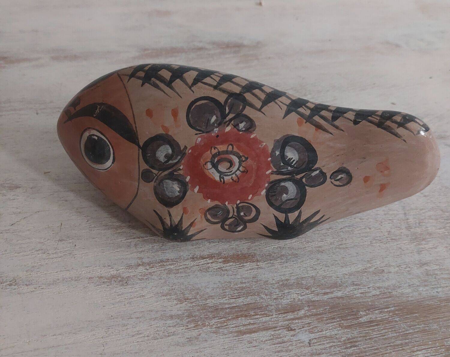 Ceramic fish from Tonala, Mexico