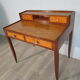 Art Deco office in lemon and mahogany
