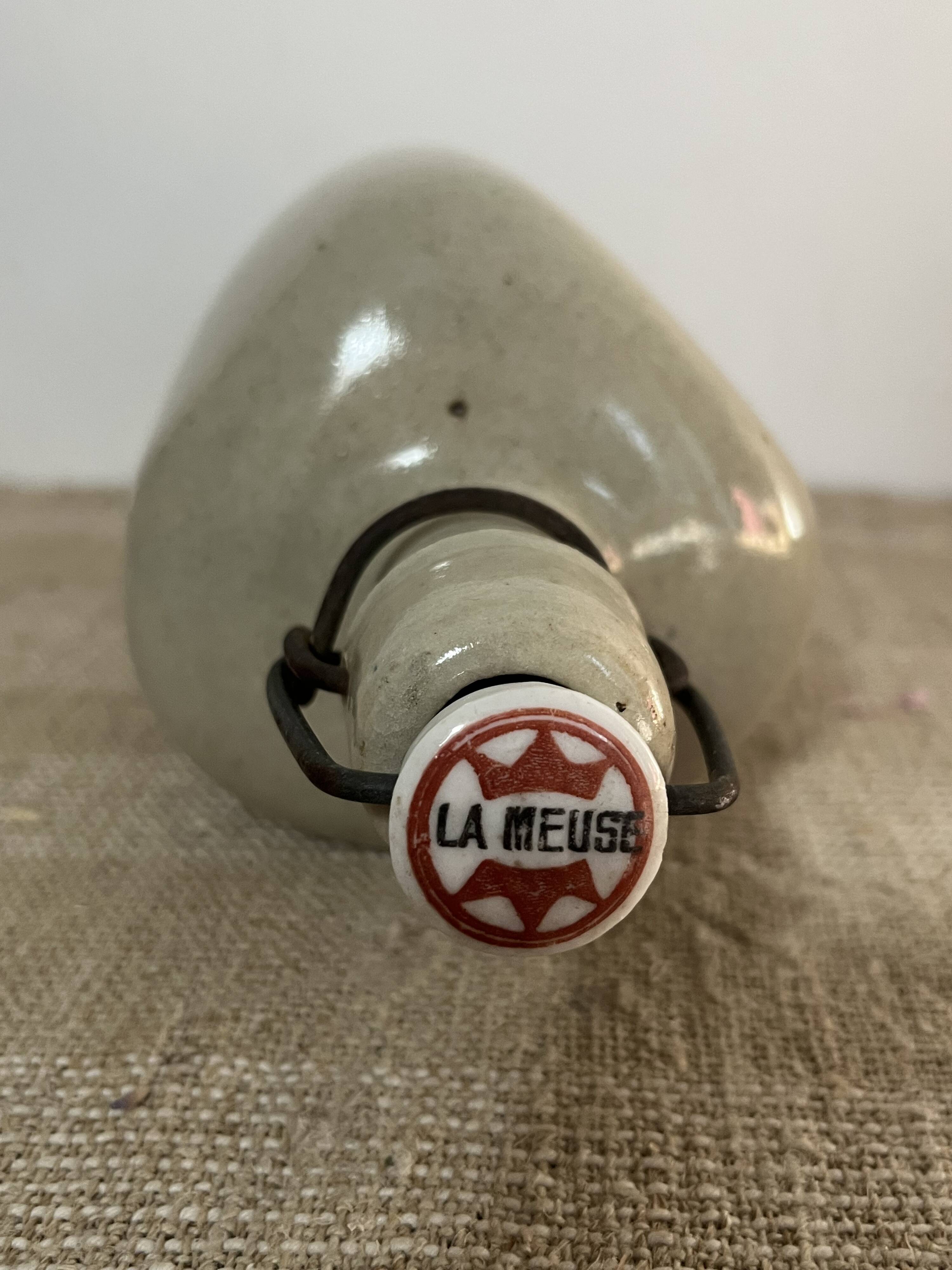 Stoneware bottle "La Meuse"