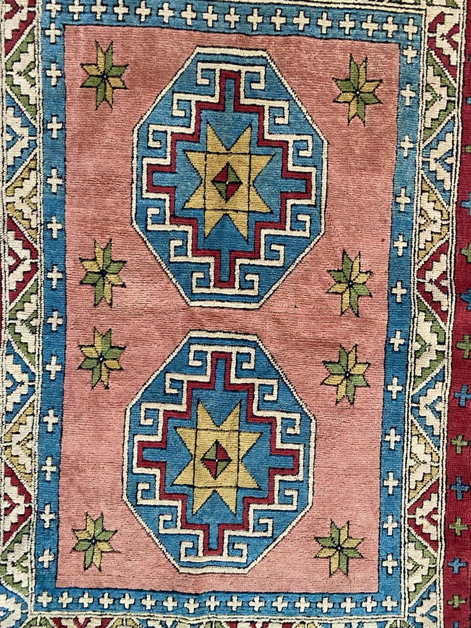Turkish vintage carpet Kars 132x195 cm
