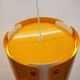 Modern Danish Pendant Lamp: Dark Yellow Metal, 1990s Design
