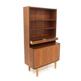 Scandinavian teak bookcase, Sweden, 1950