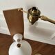 Adjustable Diabolo floor lamp in brass - 1950s
