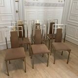 6 chaises Belgo Chrom, 1980s