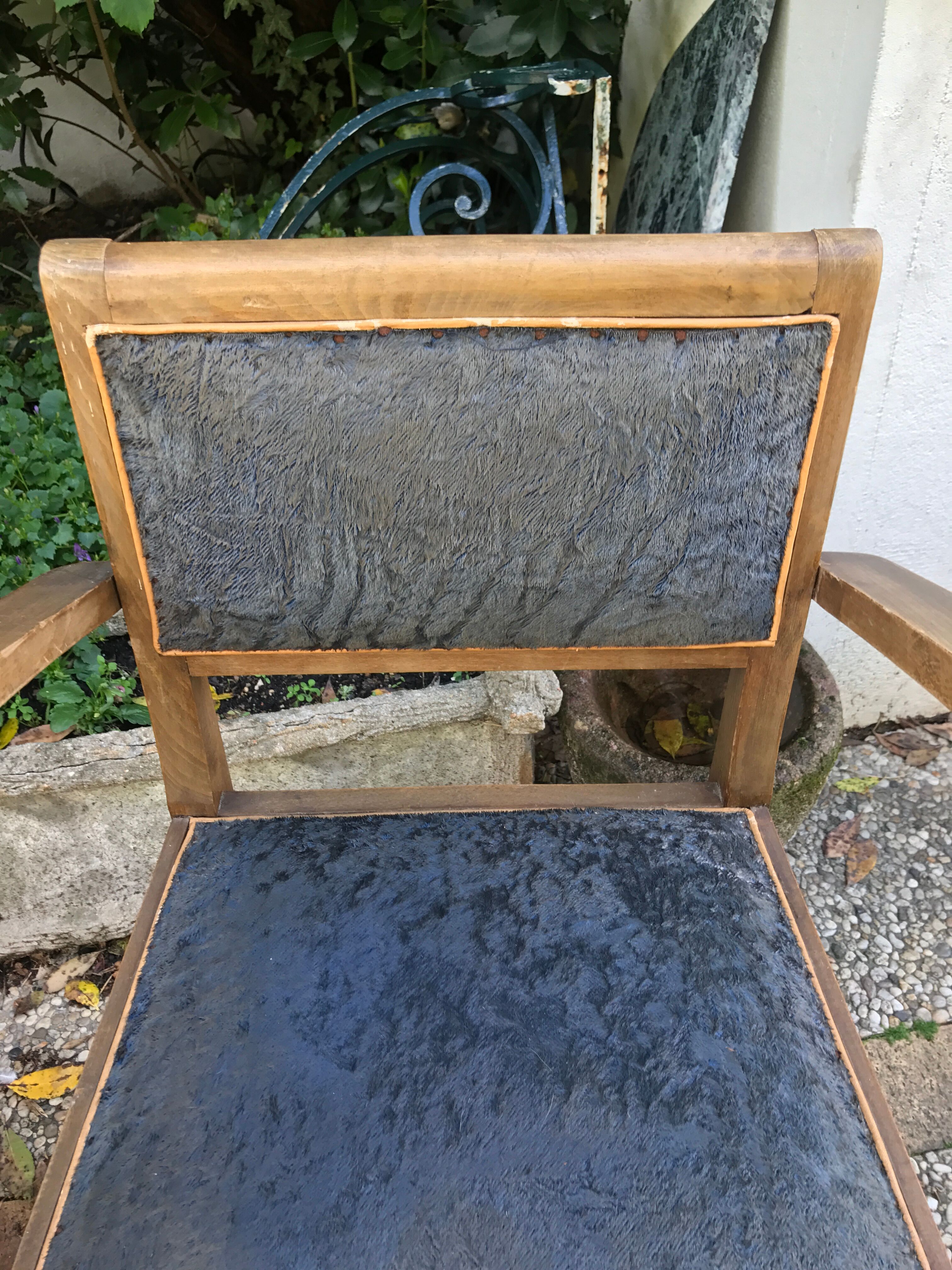 Pair of bridge chairs