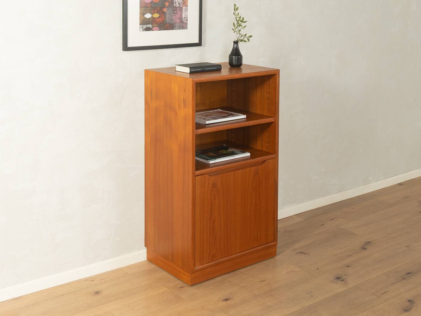 Classic chest of drawers from the 1960s, teak veneer