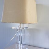 Plexiglas lamp from the designated David Lange crystal model year 1970