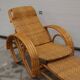 Chaise longue en rotin