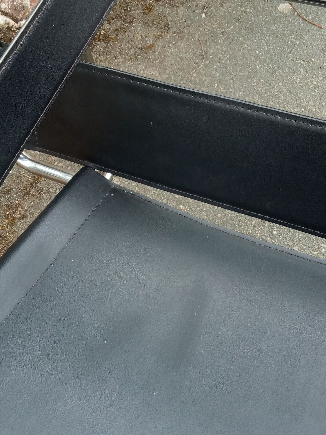 Pair of Wassily armchairs by Marcel Breuer