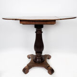 Side table with extensions in mahogany from around the 1890s