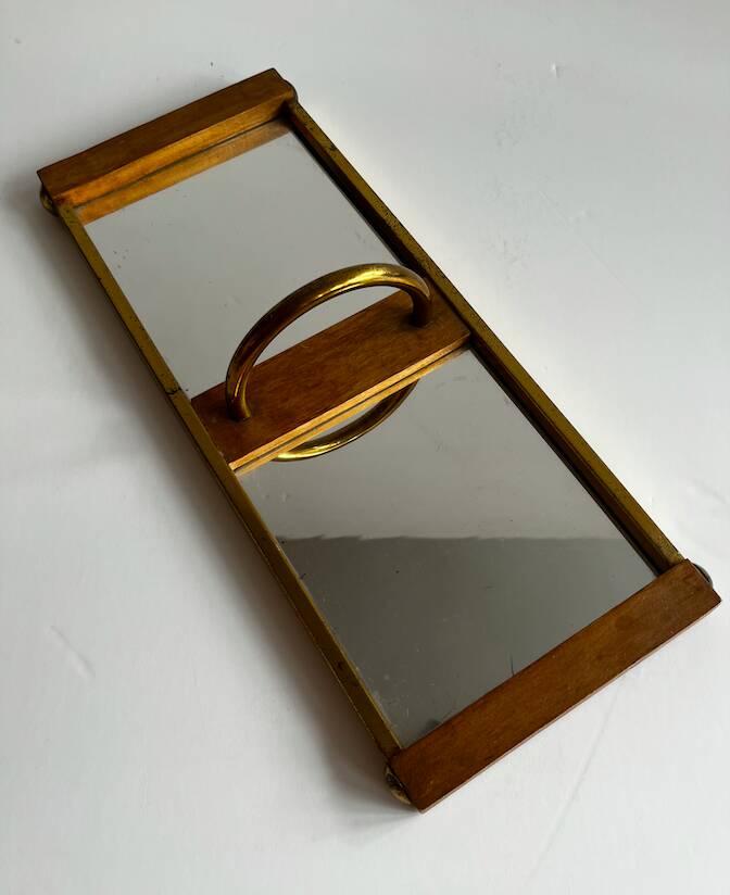 Plateau vintage art deco