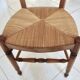 4 hand-stitched chairs 70s
