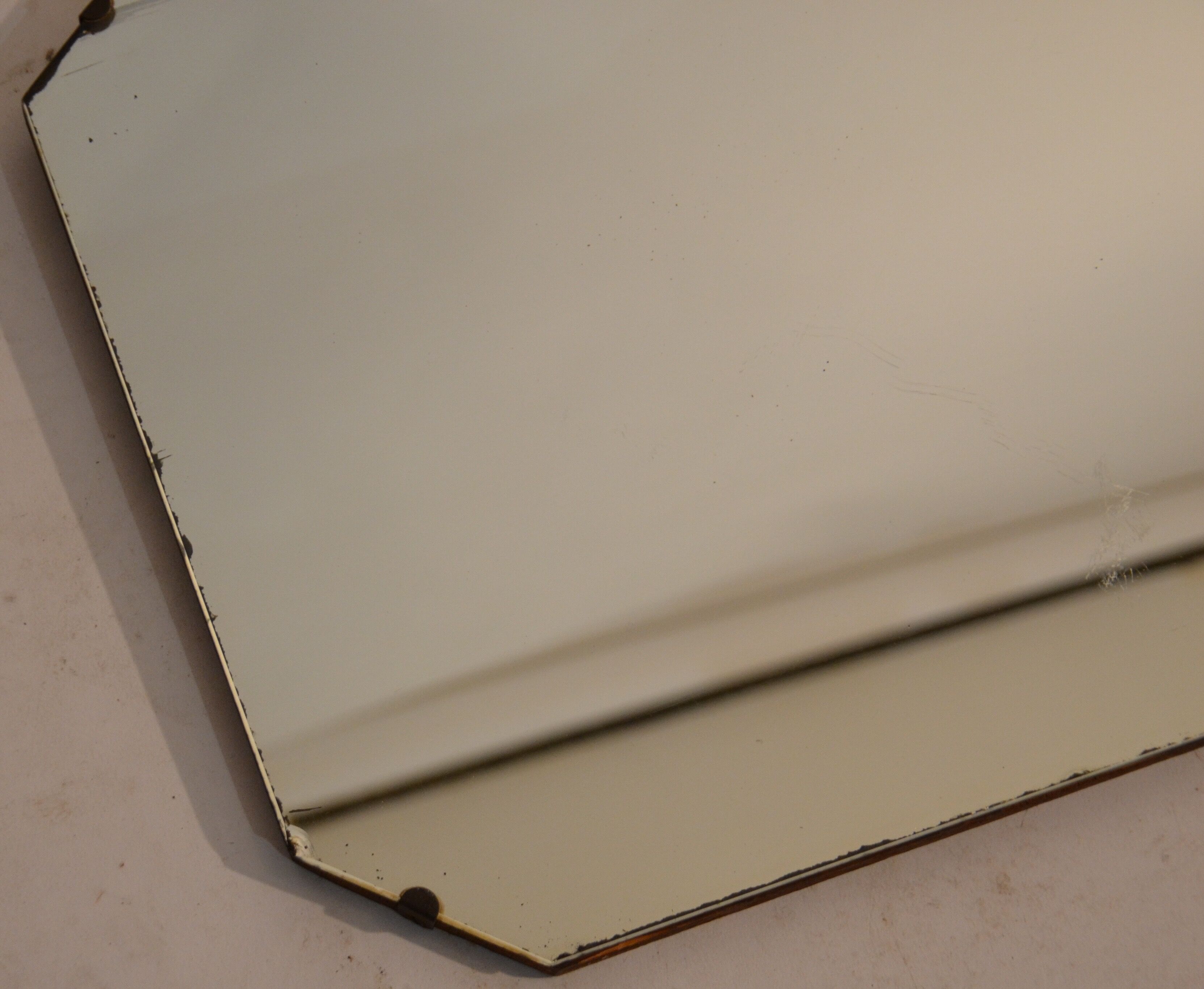 Art deco mirror 56 x 33 cm