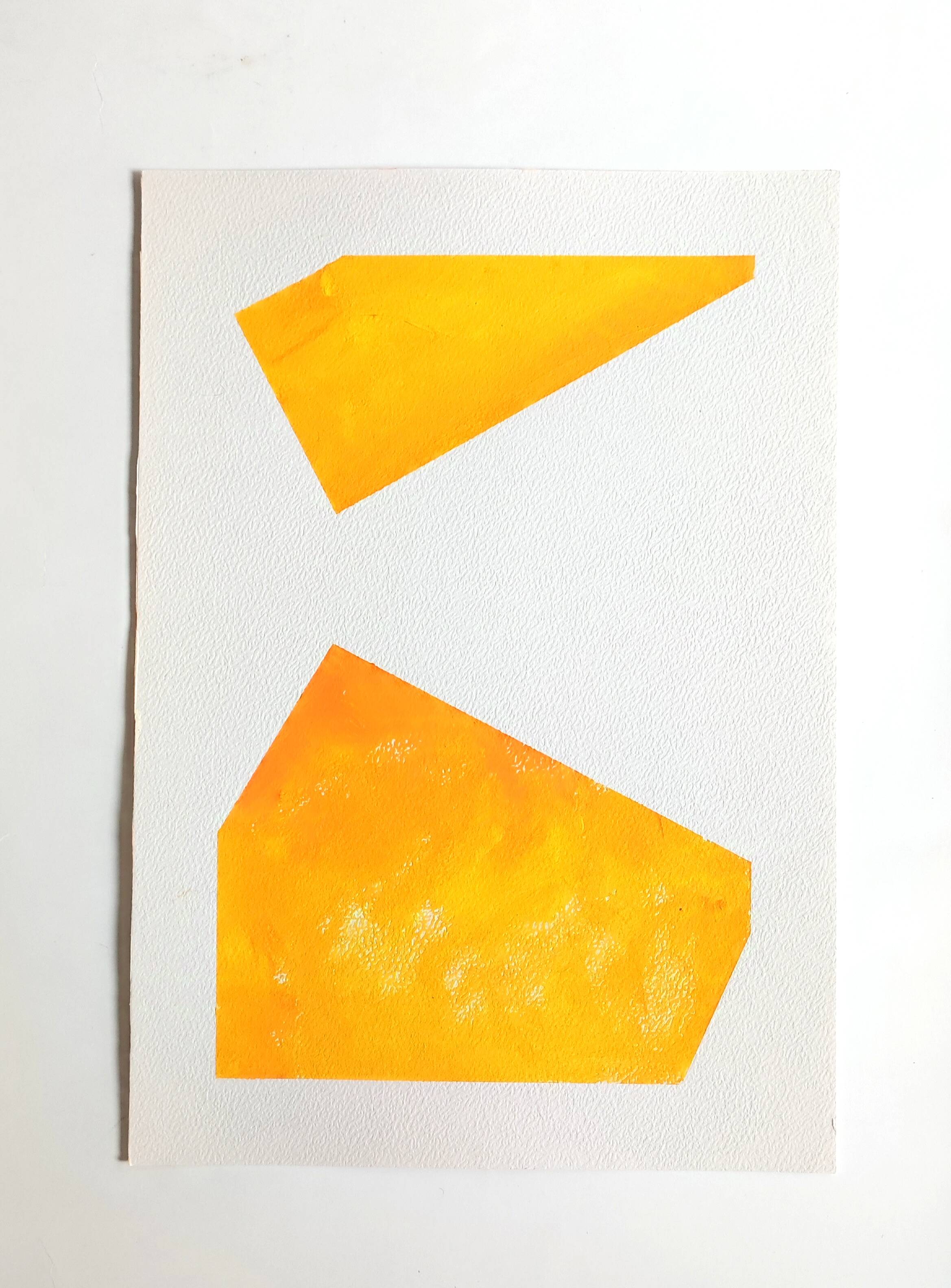 Geometric painting De Stijl