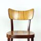 Ensemble de 4 chaises à repas par Tatra en noyer, Tchécoslovaquie 1960
