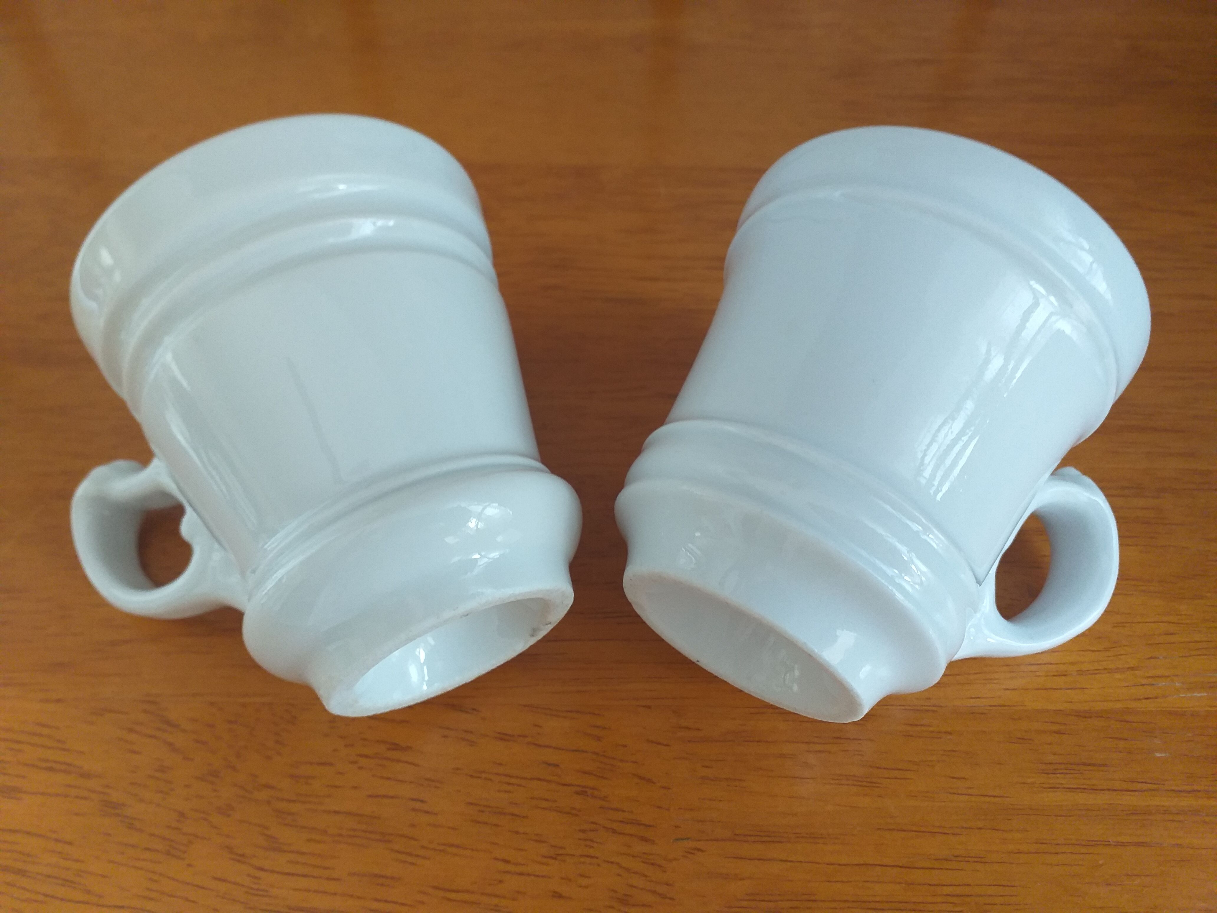 White porcelain fires
