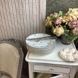 Vintage flat plates made in France Digoin