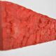 Long vintage red wall light