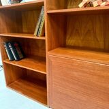 Scandinavian teak bookcase