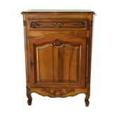 Confiturier en noyer vintage style Louis XV