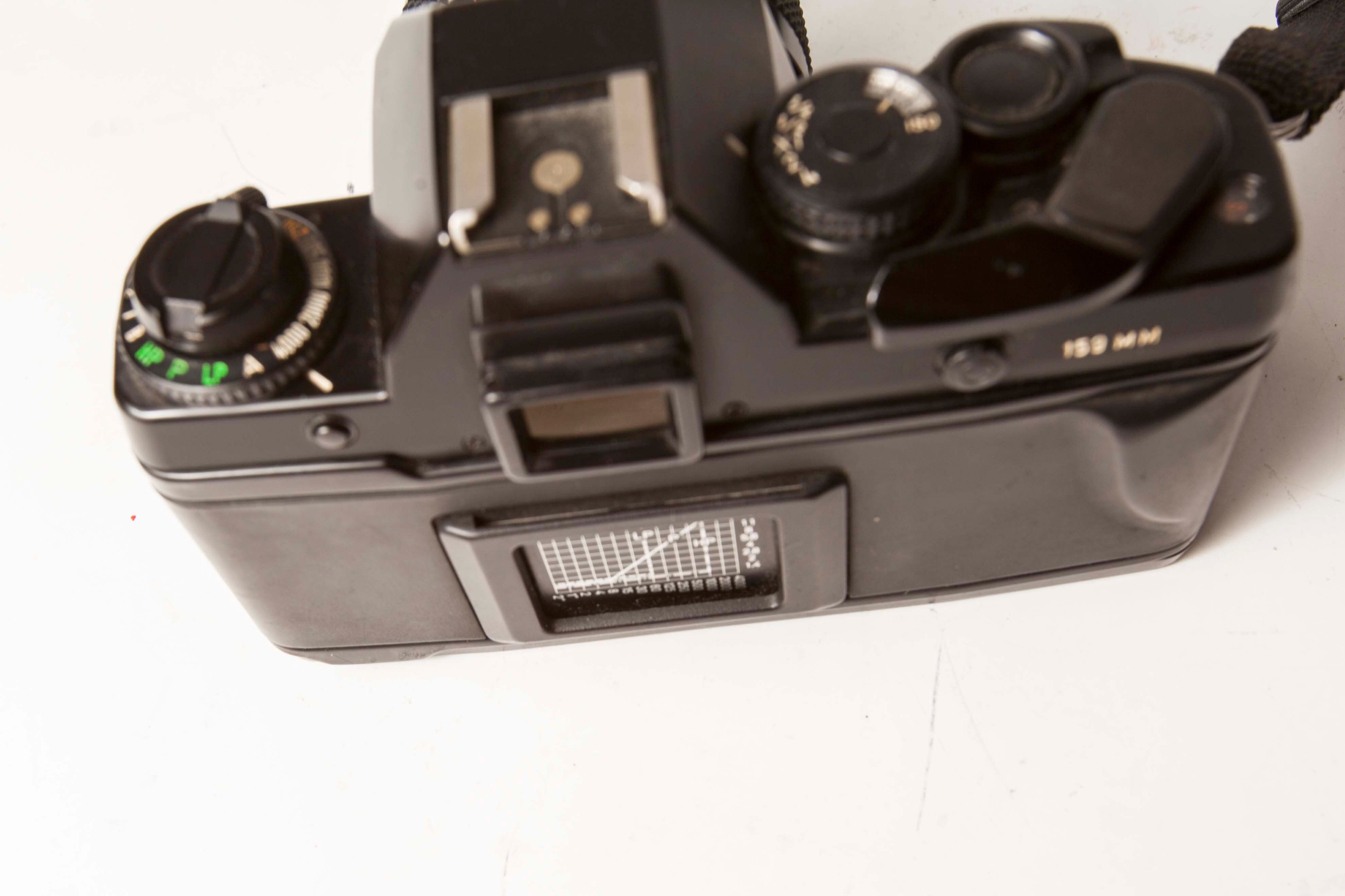 Contax 159mm camera of 1985 made in Japan