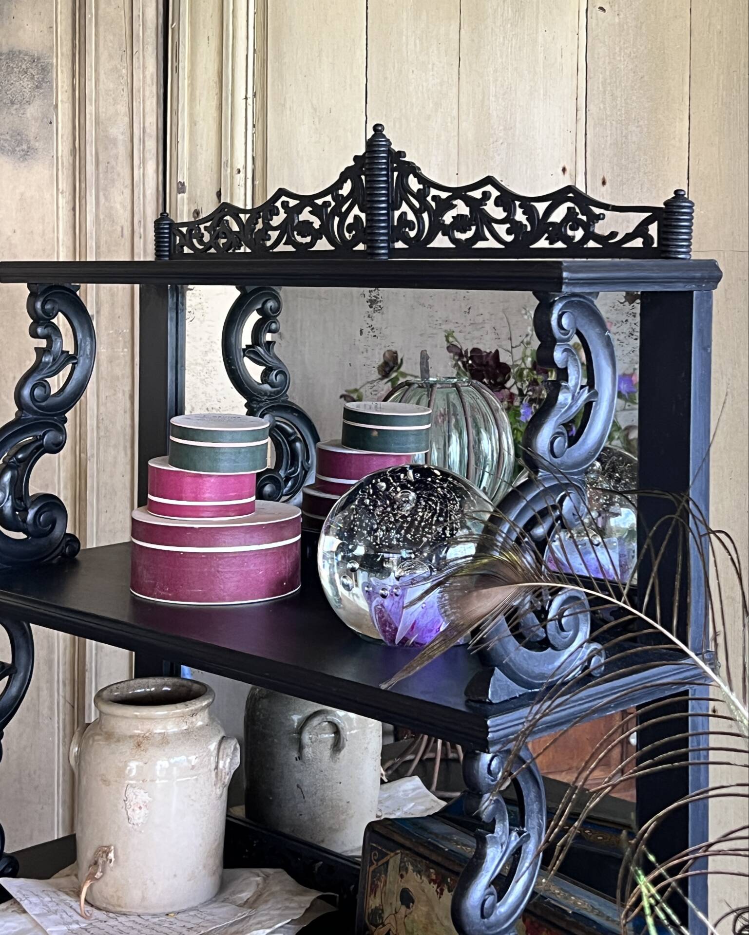 Antique display cabinet